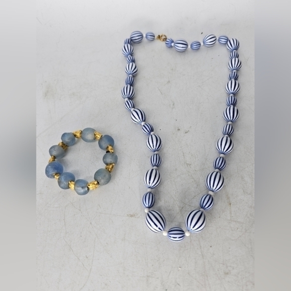 Beach Necklace‎ and bracelet